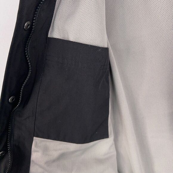 Carhartt Jacket Womens XS Black Storm Defender Hooded Raincoat Thumbhole Work - Picture 14 of 16